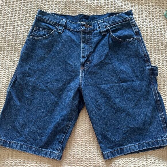 Wrangler Men's Carpenter Denim Jean Shorts Jorts 32 - Picture 1 of 5